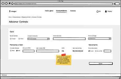 An interface sketch